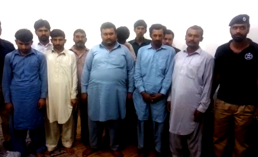 16 rounded up in Hafizabad combing operation