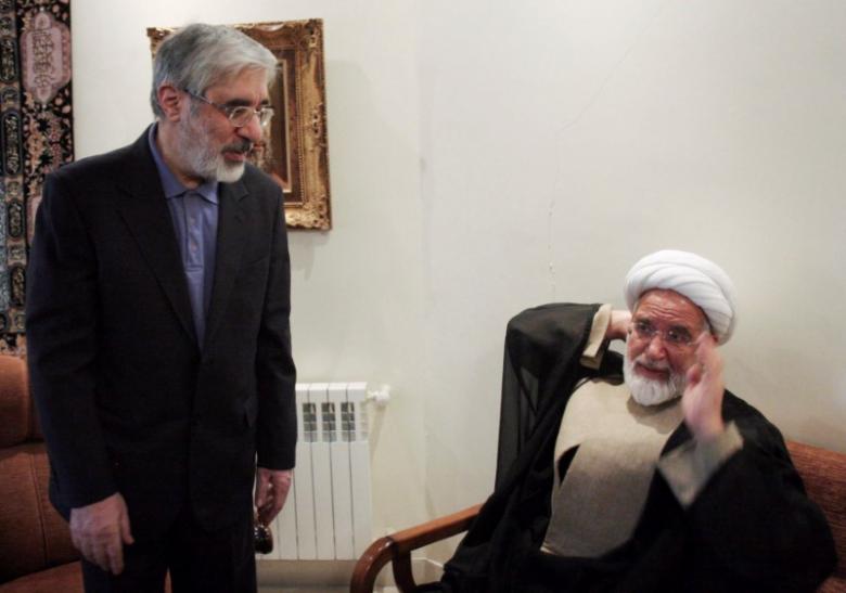Iranian opposition figure Karoubi to vote for Rouhani in election