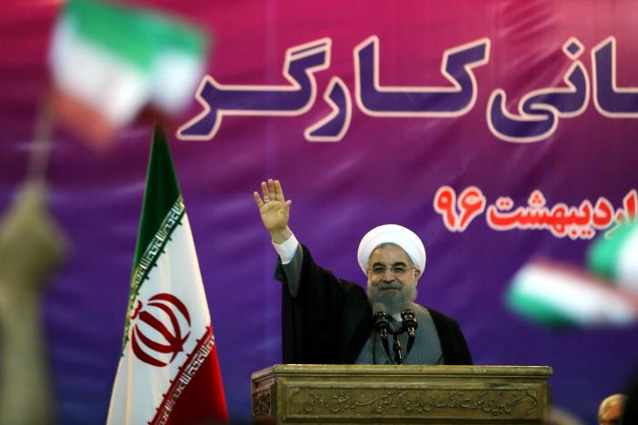 Iran reformists to back Rouhani re-election, though some voters grow cool