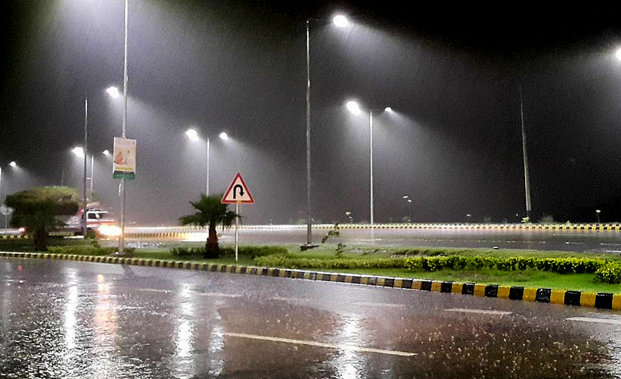 Rain turns weather pleasant in different cities