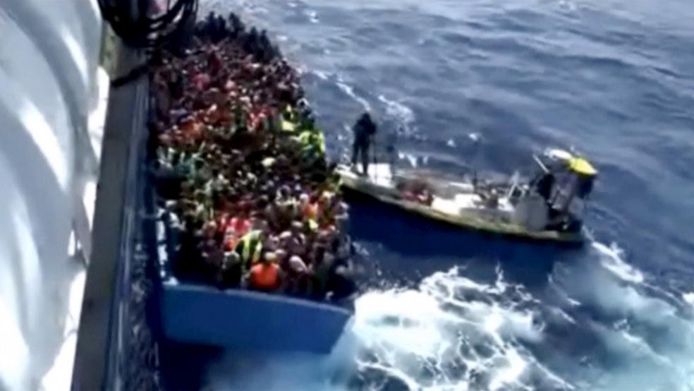 At least 34 migrants, mostly toddlers, drown off Libya