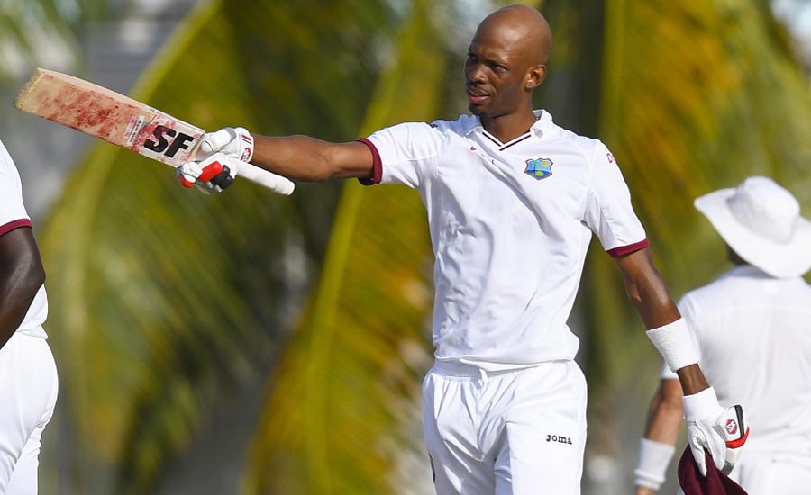 Chase century lifts Windies out of trouble against Pakistan