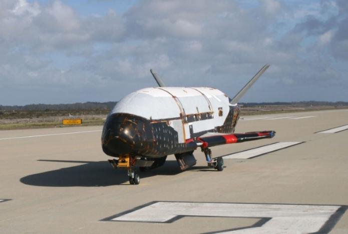 Unmanned US Air Force space plane lands after secret, two-year mission