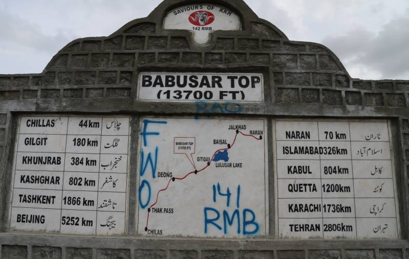 Six tourists die as vehicle falls into ditch at Babusar Top