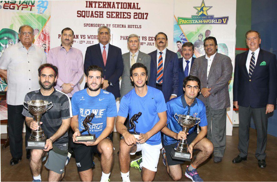 Egypt beat Pakistan 3-2 to clinch International Squash Series