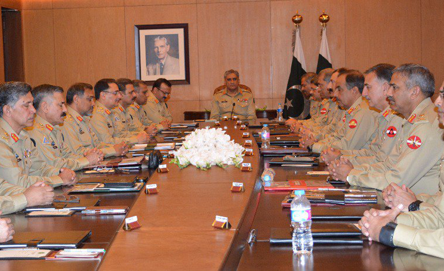 Corps Commanders’ Conference reviews geostrategic security environment