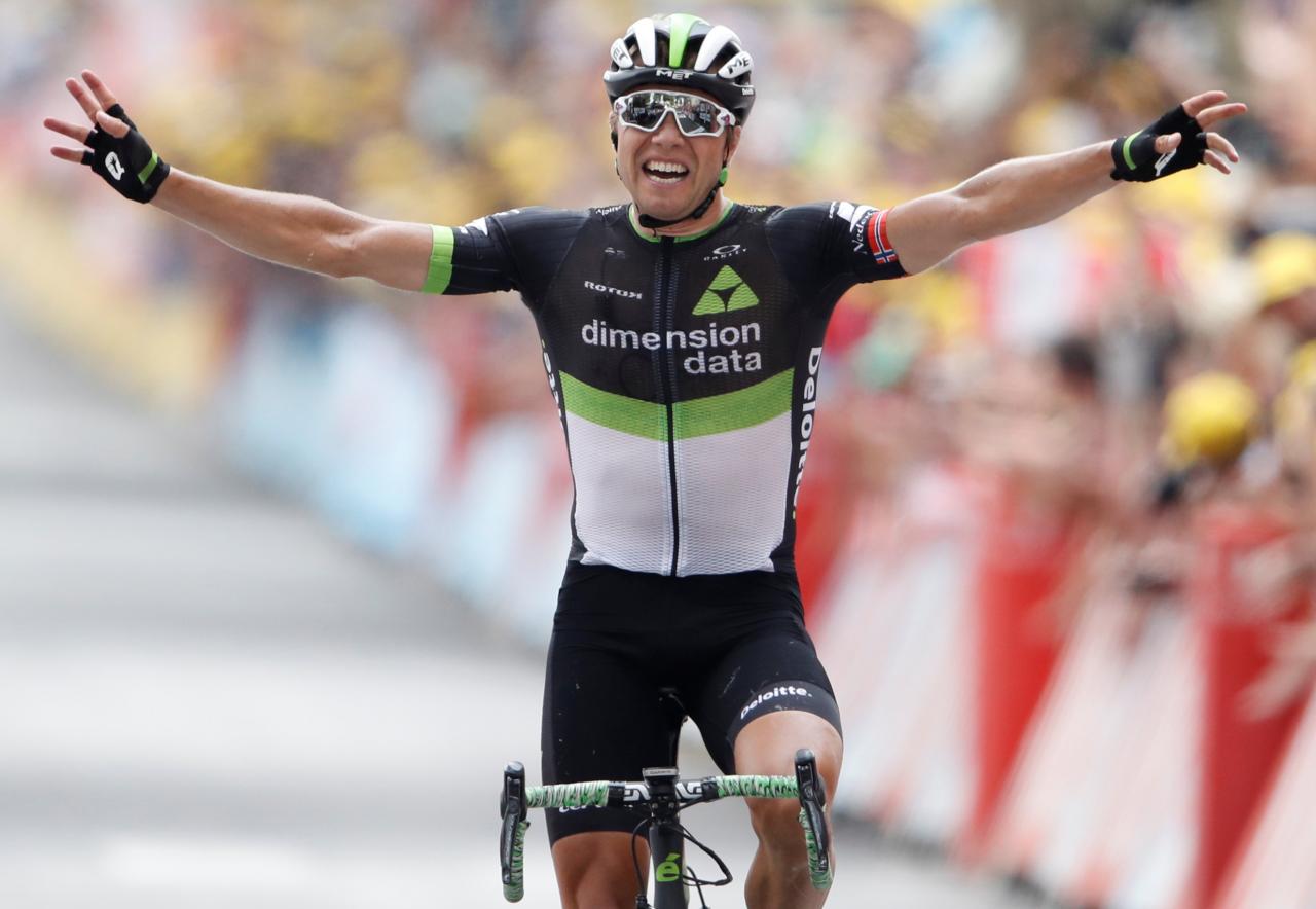 Cycling: Boasson Hagen takes stage win, Froome closes in on victory