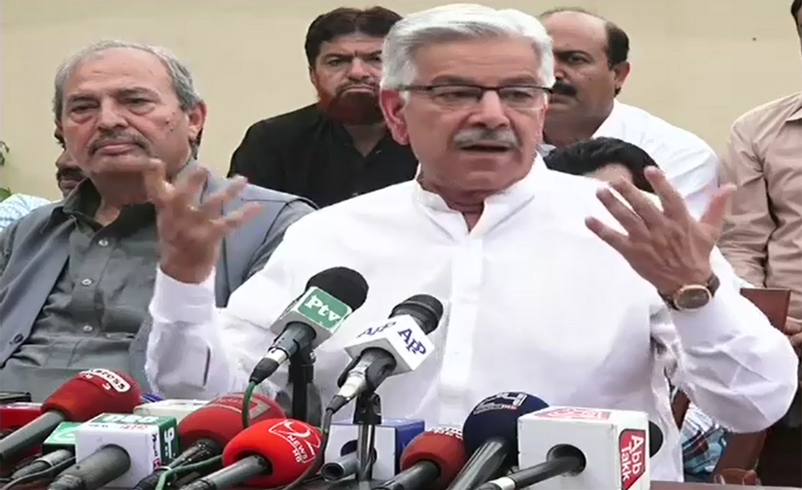 Defence Minister Kh Asif terms Imran Khan as Double Shah