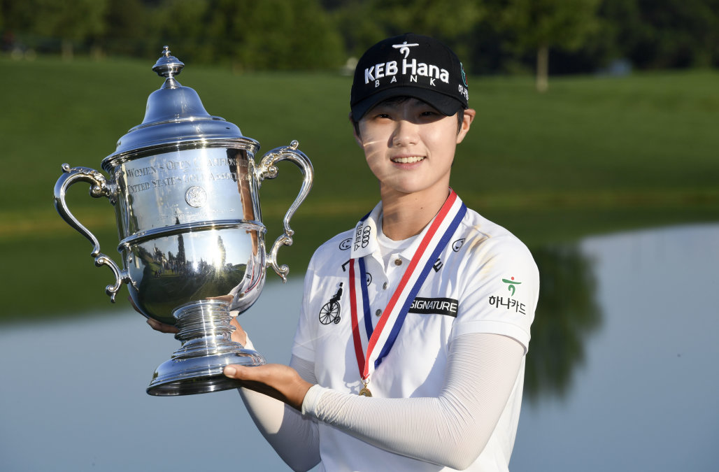 Golf: Park Sung-hyun wins US Women's Open by two strokes