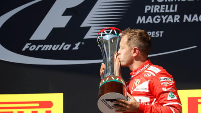 Vettel wins while sporting Hamilton keeps his word