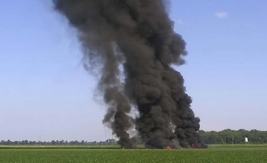 US military plane crashes in Mississippi; 16 dead