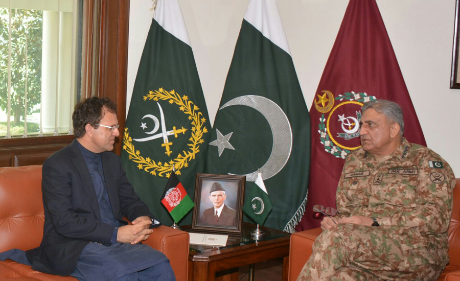 Afghanistan Ambassador Omar Zakhilwal calls on COAS Qamar Bajwa