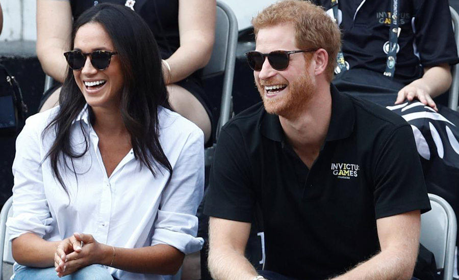 Prince Harry makes first public appearance with girlfriend