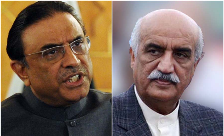 Asif Zardari summons Khursheed Shah in Islamabad