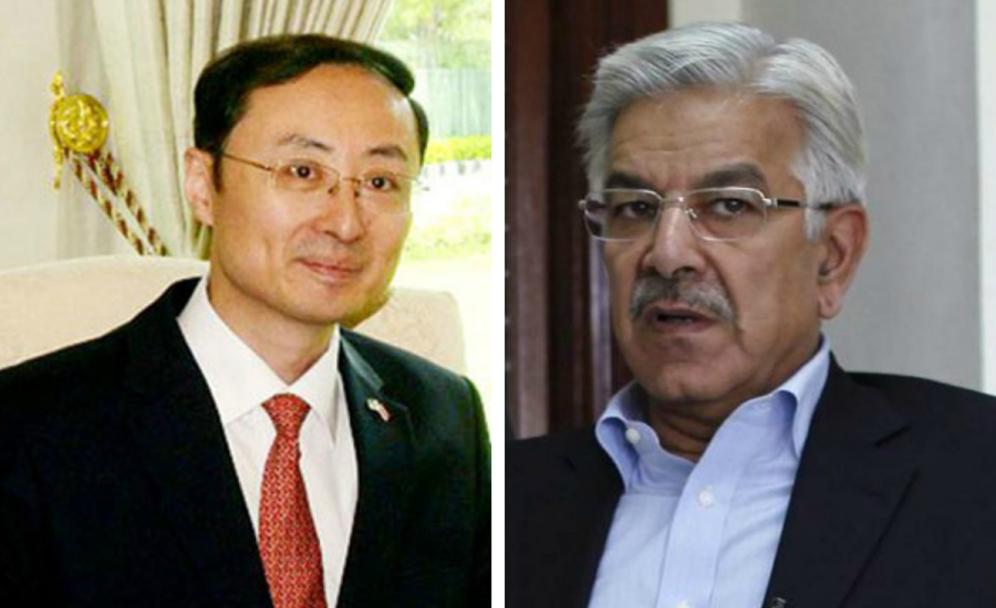 Chinese, Egyptian Ambassadors meet Foreign Minister Khajawa Asif