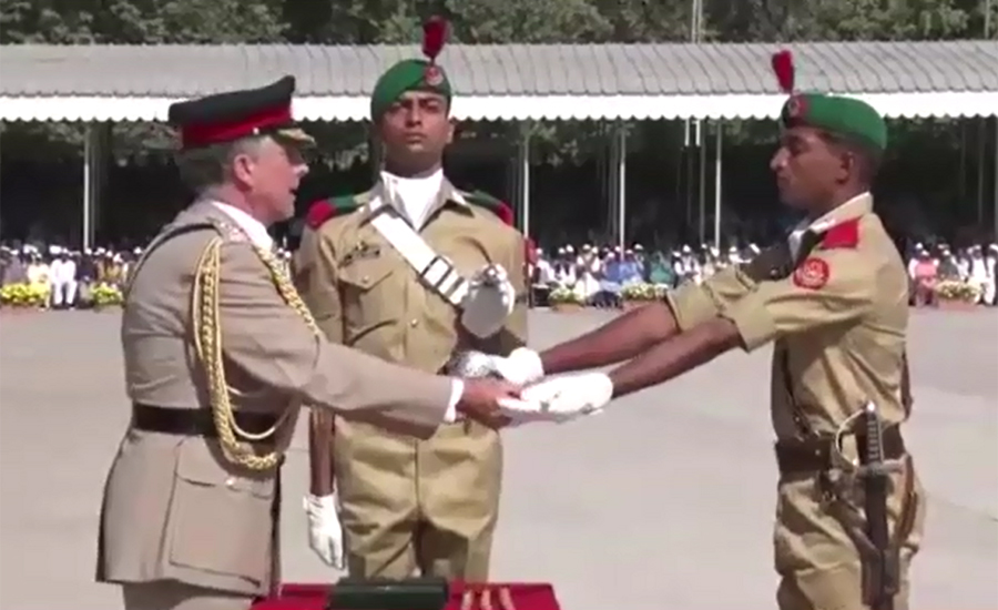 Passing out parade of 136th PMA Long Course held