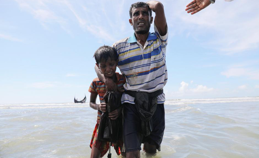 Bangladesh to press for Muslim refugees' return to Myanmar