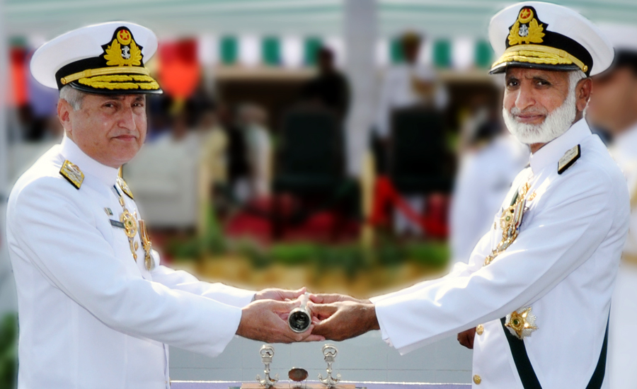 Admiral Zafar Mahmood Abbasi assumes command of Pakistan Navy