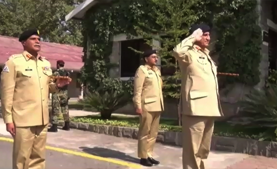 COAS Gen Qamar Bajwa visits Pakistan Military Academy Kakul