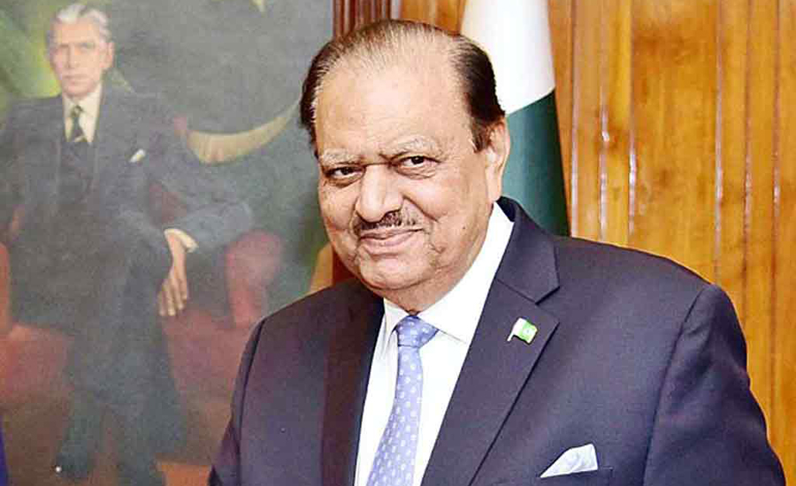 President Mamnoon Hussain signs Electoral Reforms Bill 2017