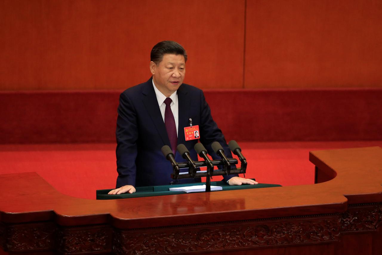 China's Xi says anti-graft campaign has overwhelming momentum