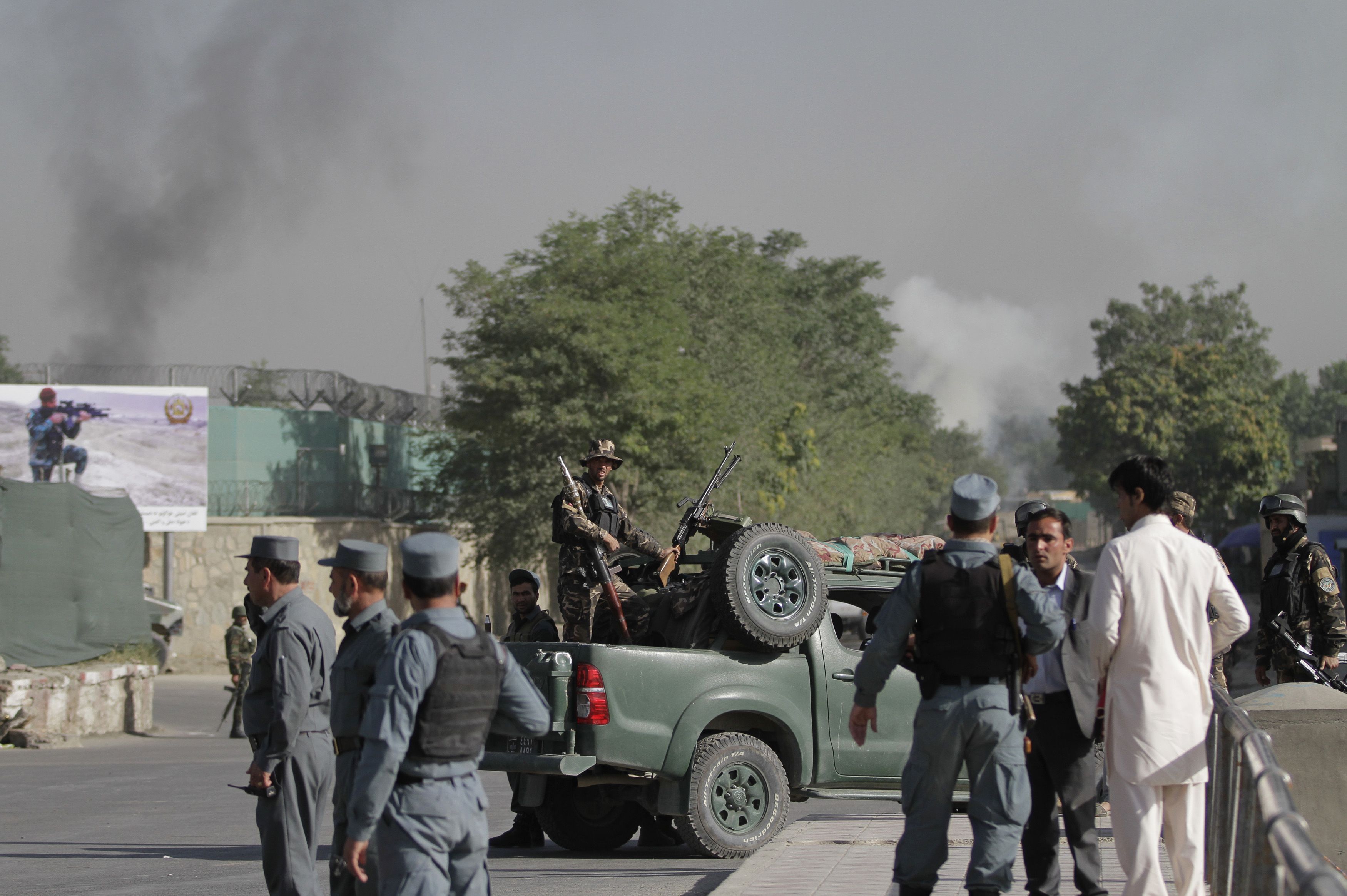 Rockets strike downtown Kabul, no casualties reported