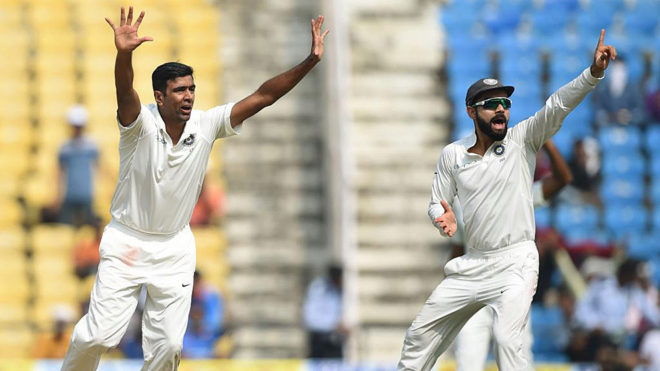 Ashwin takes four as Sri Lanka are bowled out for 205 in 2nd Test