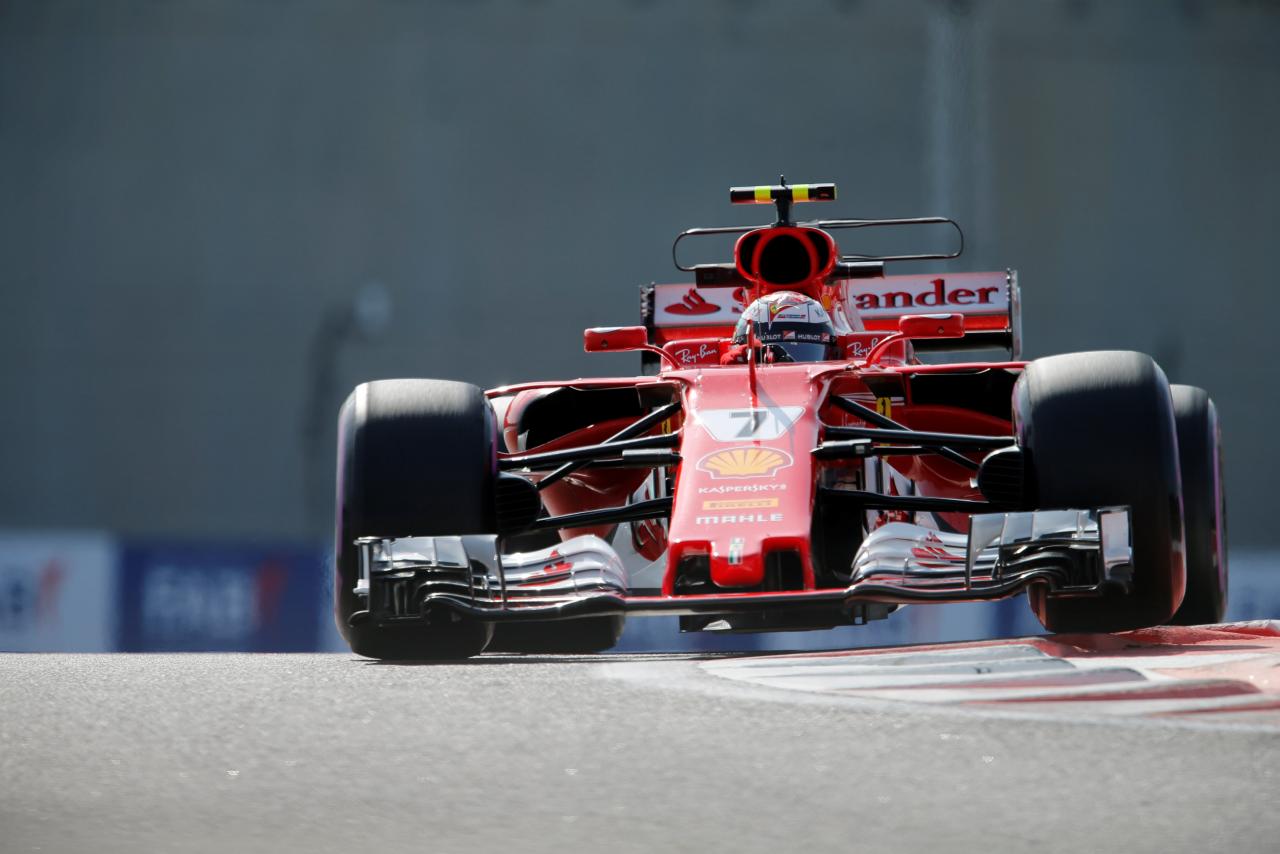 Ferrari’s Vettel leads Hamilton in first Abu Dhabi practice