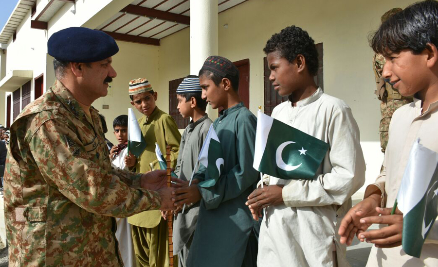 Commander Southern Command Lt Gen Asim Bajwa visits Awaran