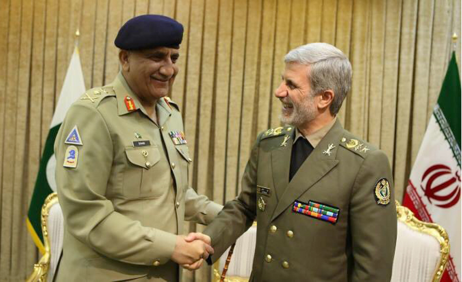 COAS Gen Qamar Bajwa visits Islamic Revolutionary Guard Corps HQ