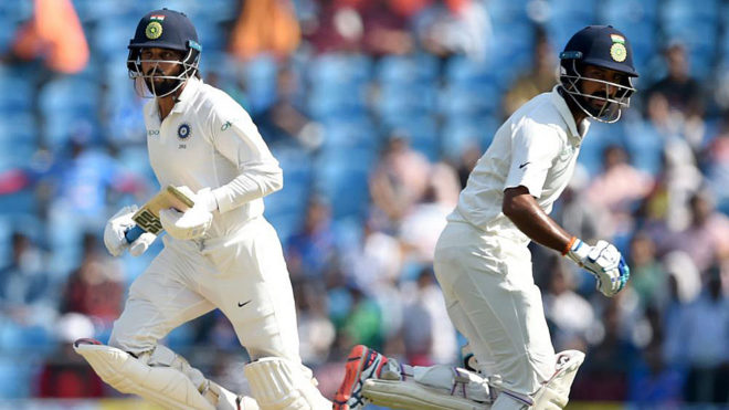 Vijay, Pujara hundreds put India in control against Sri Lanka
