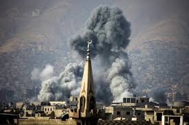 Syria regime bombing kills 19 civilians near Damascus: monitor