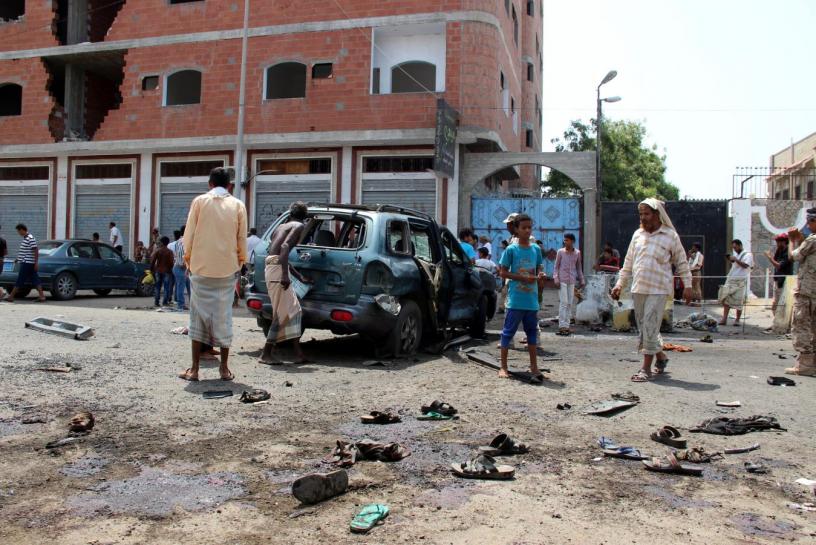 Car bomb kills at least five Yemeni soldiers in Aden