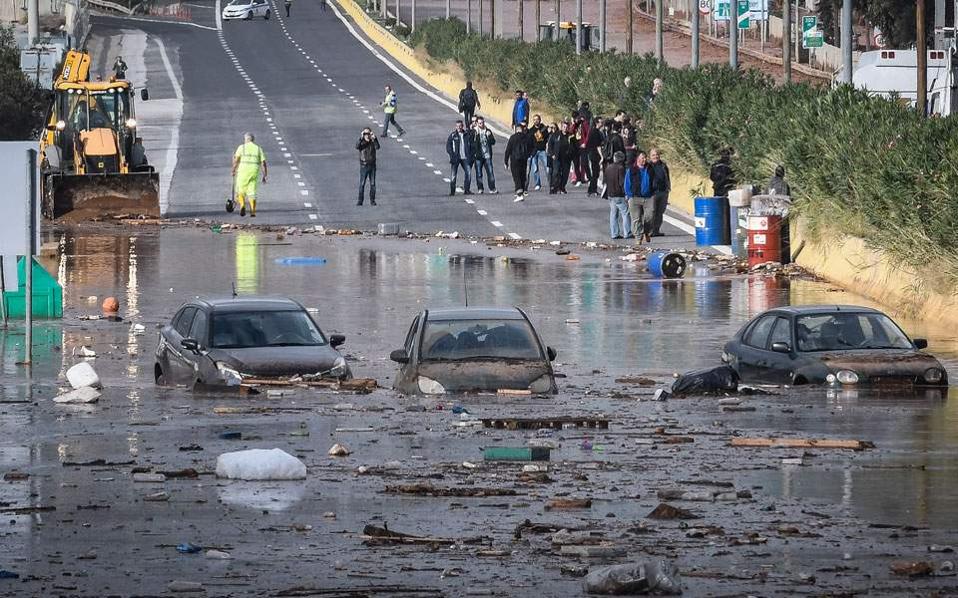 Flash floods kill at least seven in downpour near Athens