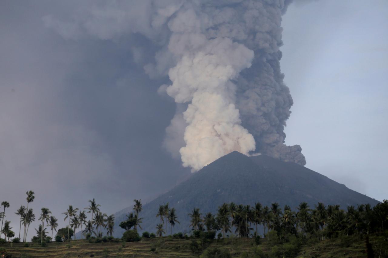 Indonesia raises Bali volcano alert to highest level, warns of 'imminent' large eruption risk