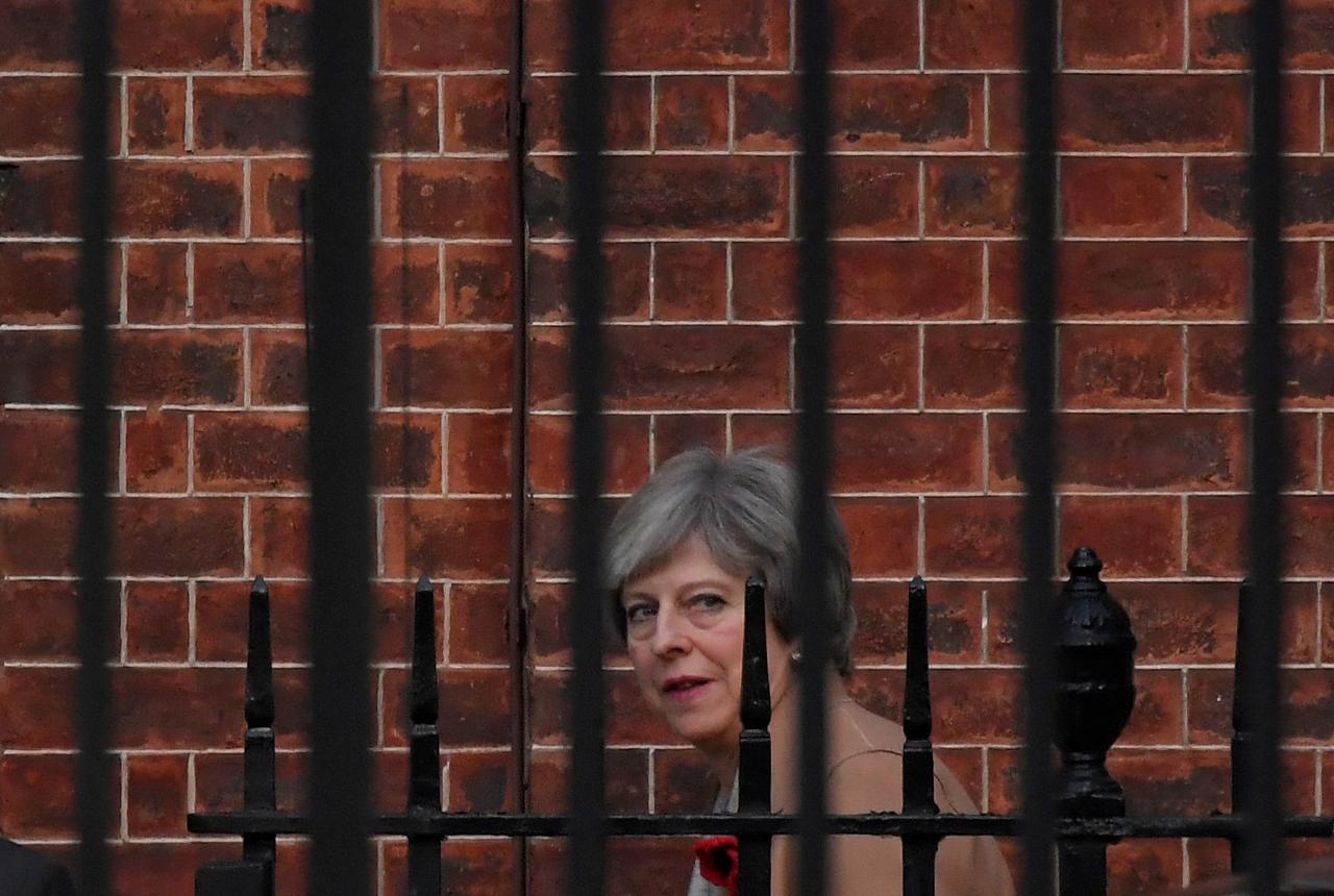Forty UK Conservative lawmakers ready to oust PM May