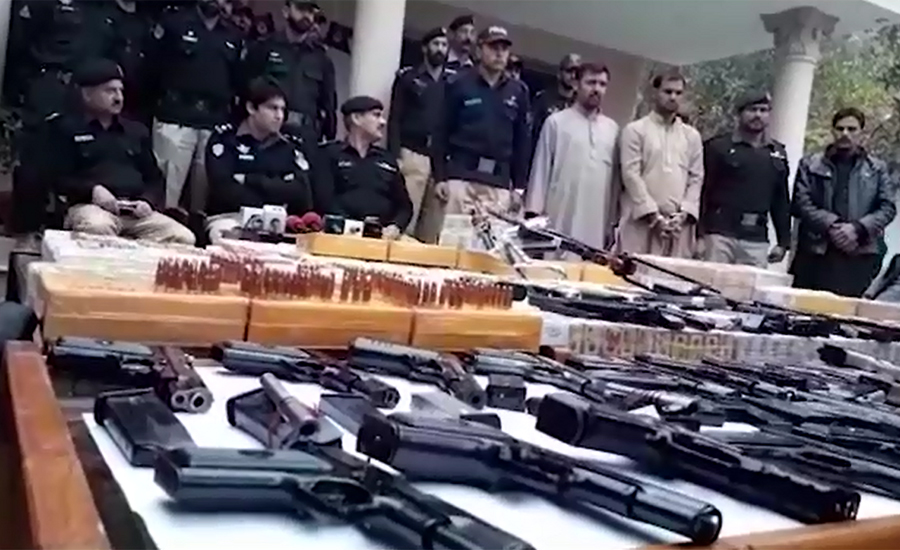 Two smugglers held, ammunition recovered in Mansehra