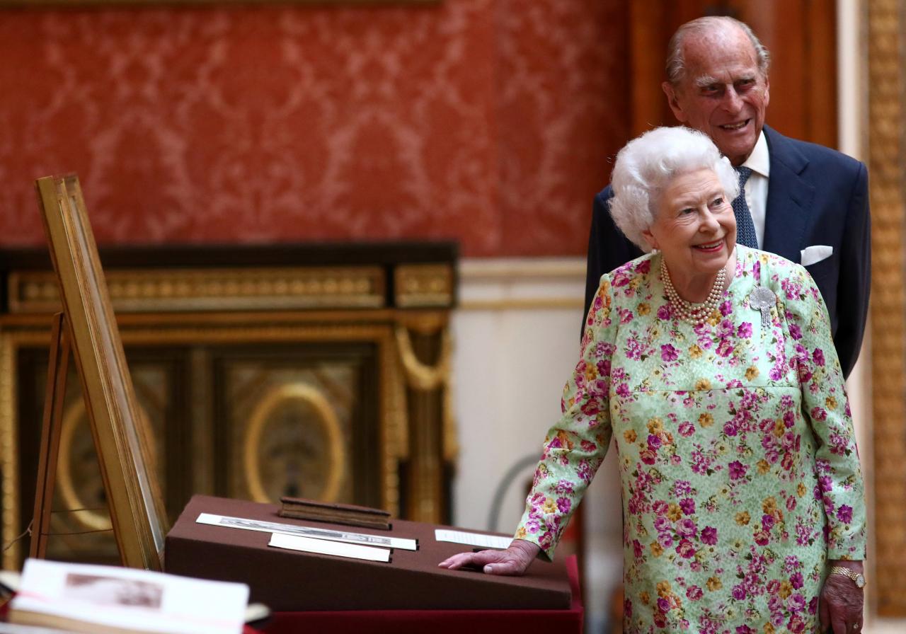 Queen and husband Philip celebrate 70 years of marriage, quietly