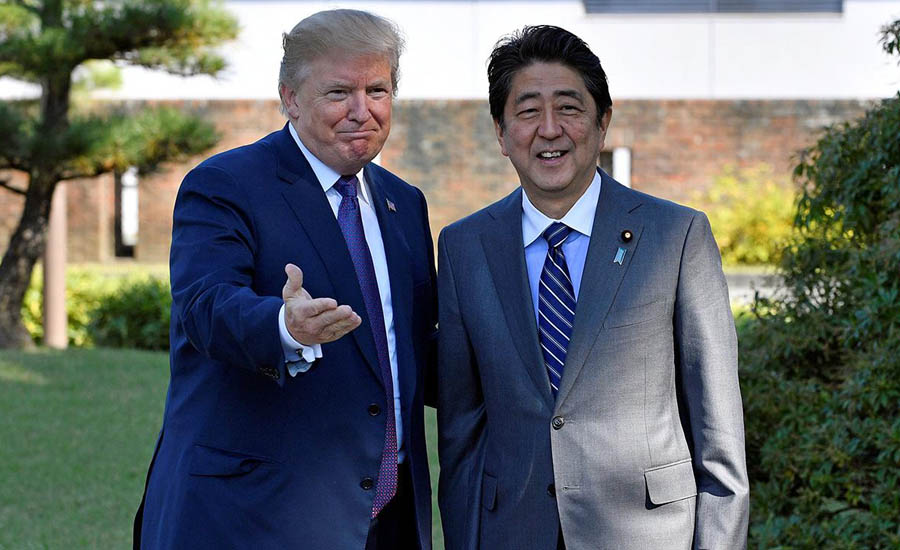 Trump lands in Japan, says US and allies are prepared to defend freedom