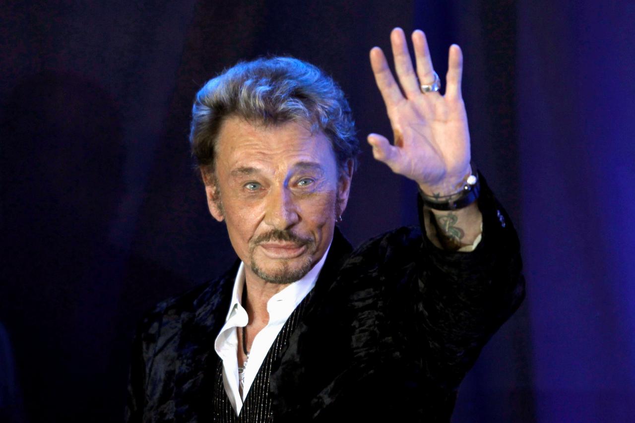Johnny Hallyday, 'French Elvis', dies at 74 after cancer