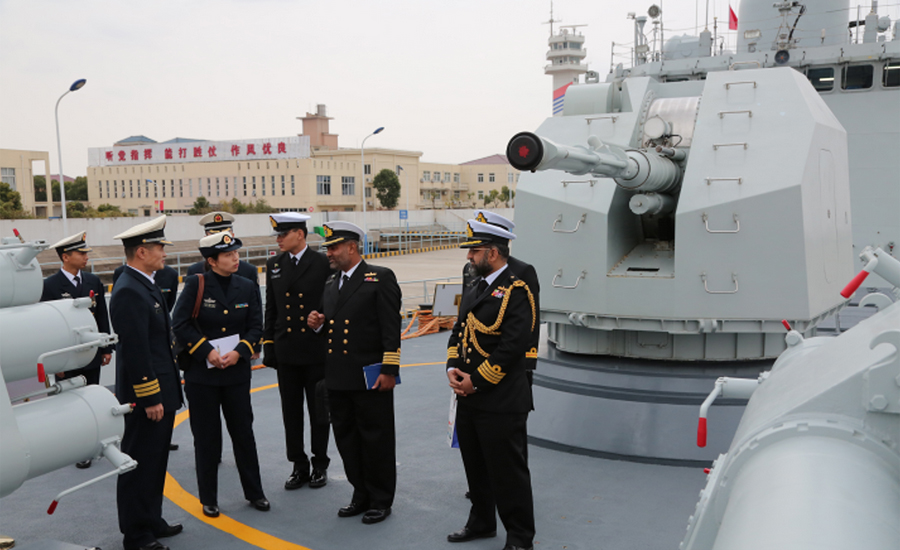 PNS SAIF participates in 5th Joint Pak-China Naval Exercise in Shanghai