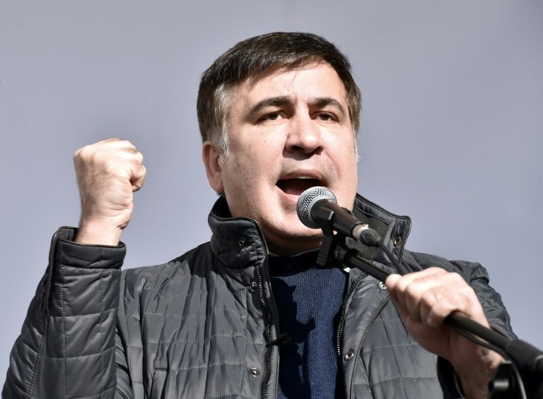 Ukraine police rearrest ex-Georgian president Saakashvili