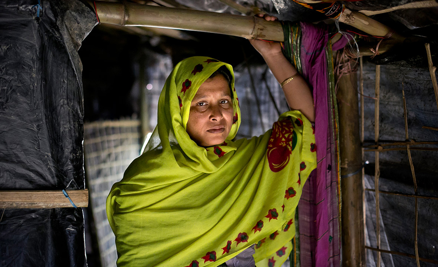 Rohingya widows find safe haven in Bangladesh camp