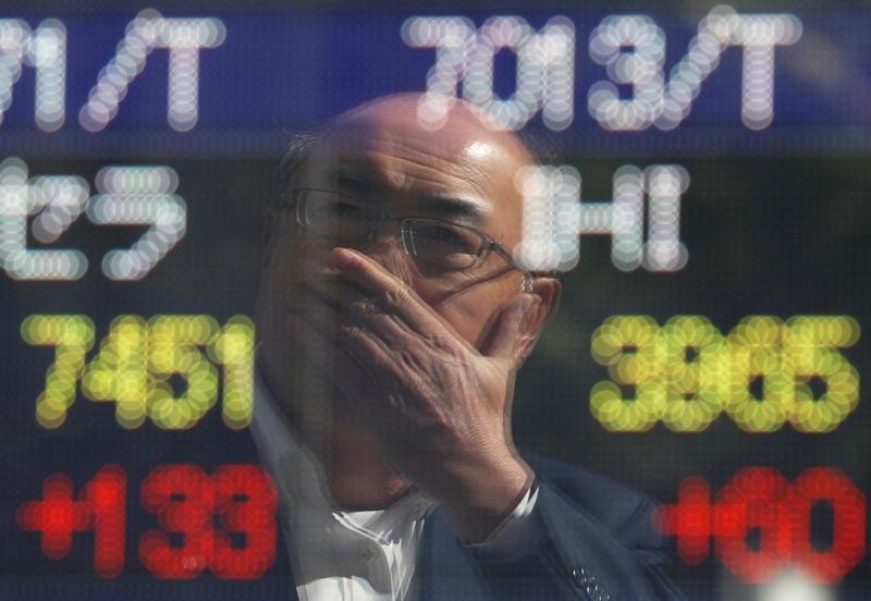 Asia stocks stumble on Wall Street losses, dollar sags