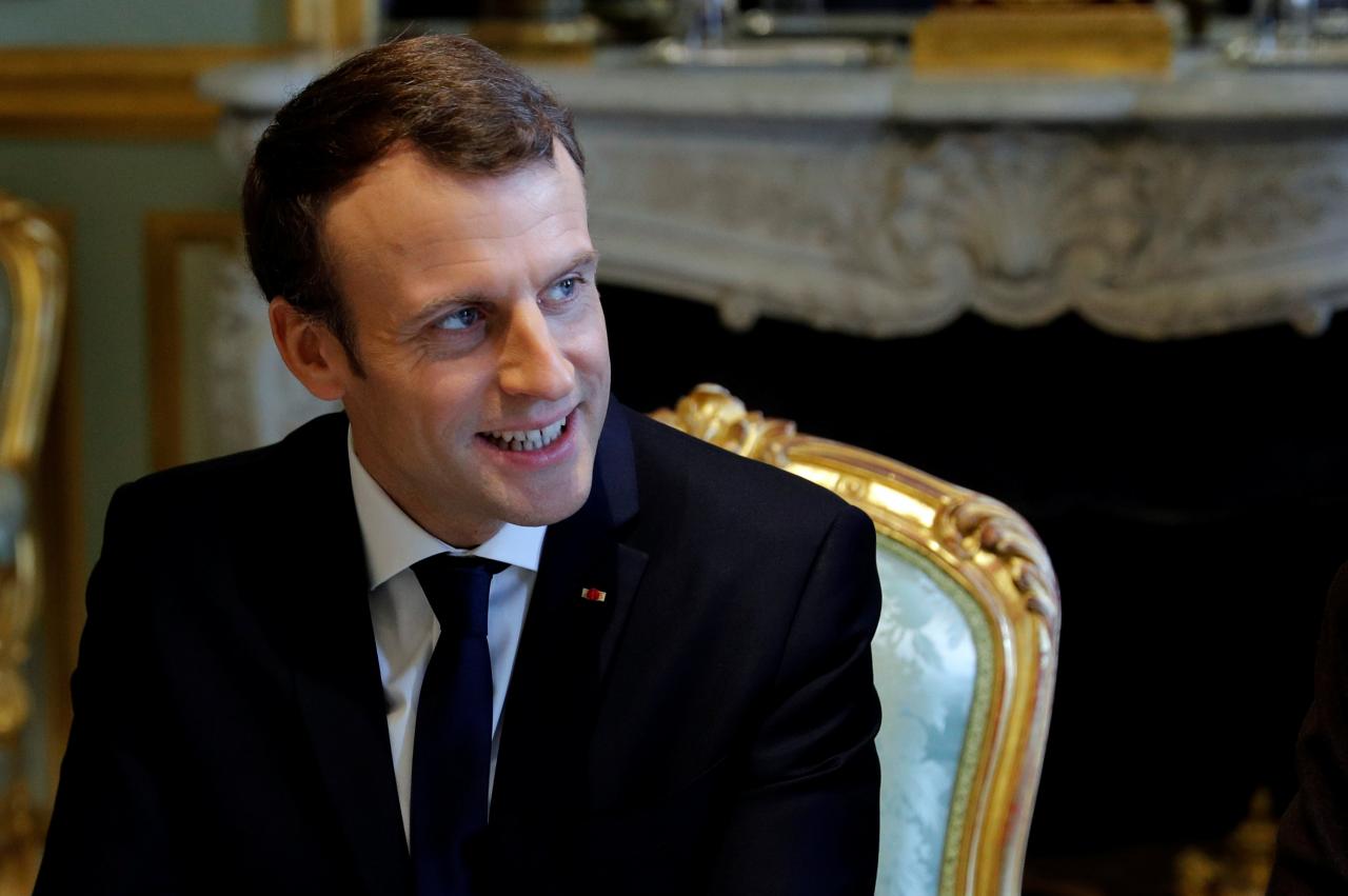 France's Macron firms up bounce in opinion polls