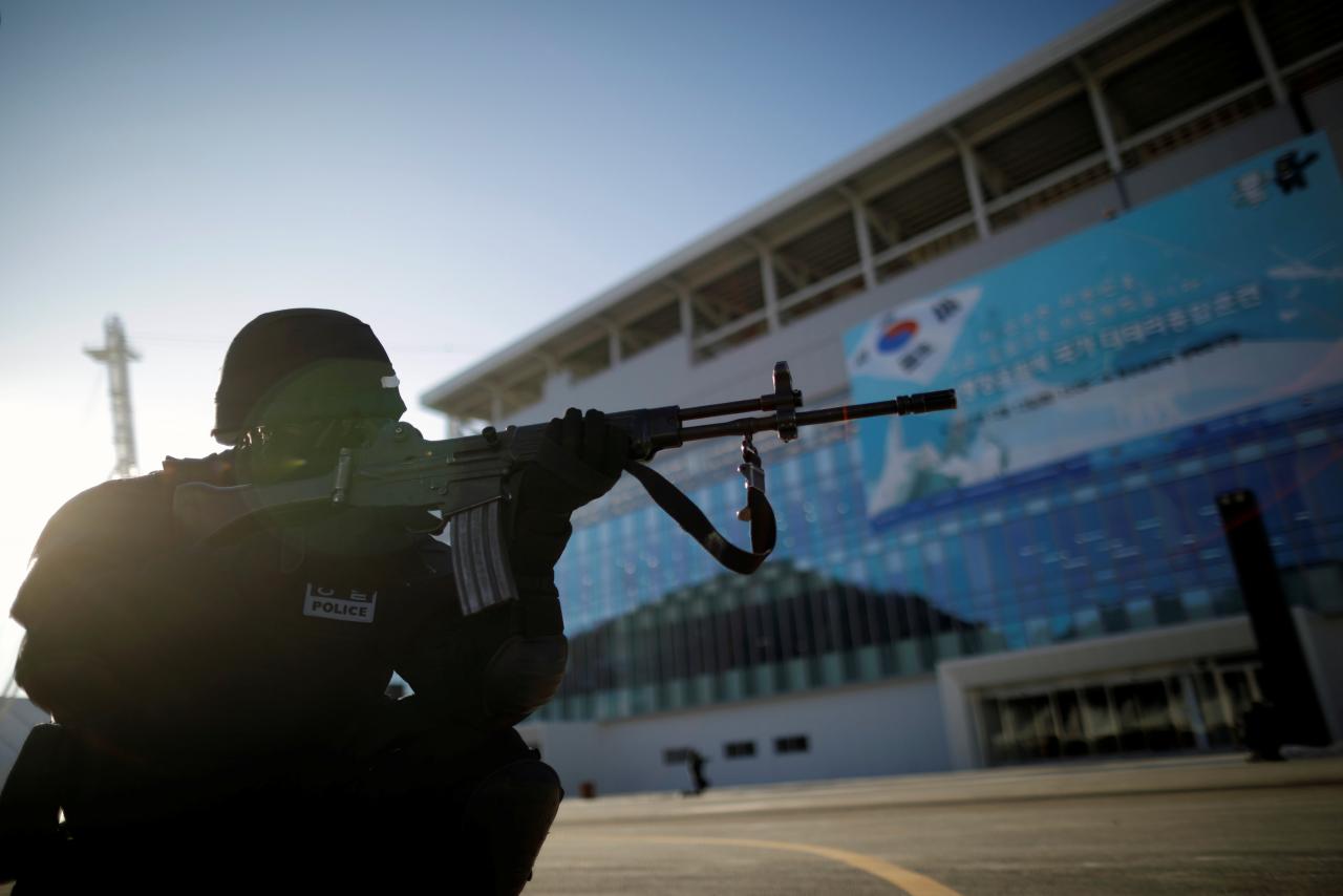 South Korea conducts anti-terror drills ahead of Winter Games