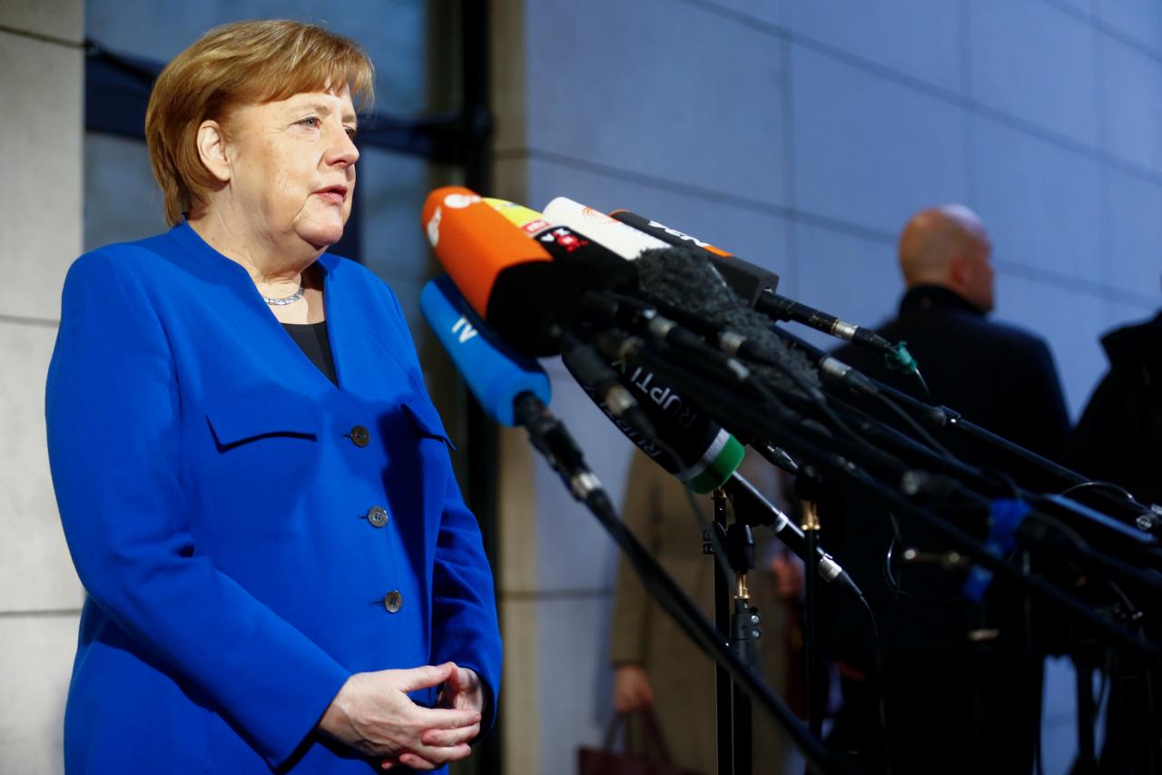 Merkel's conservatives, SPD agree German coalition blueprint