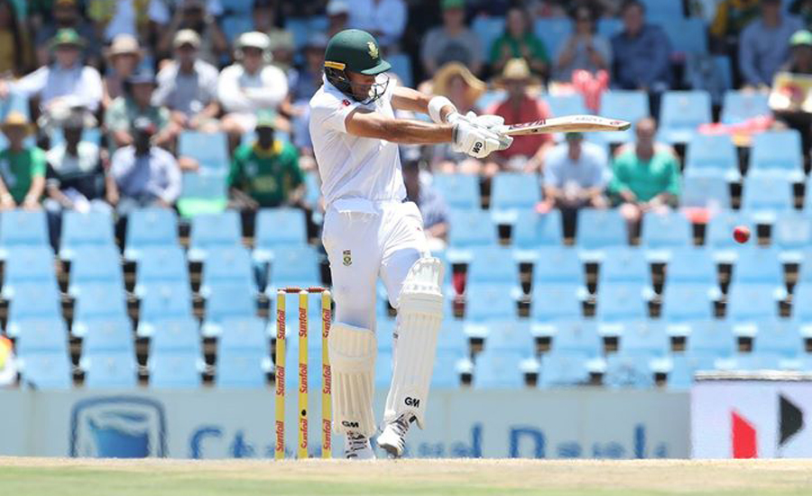 Markram shines as Proteas make solid start to second Test