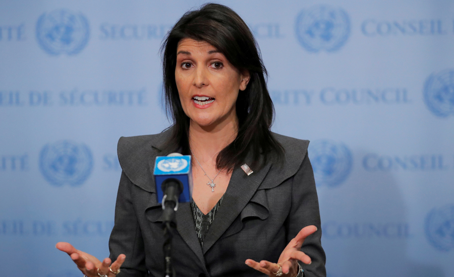 Kabul wants world powers to step up pressure on Pakistan: Nikki Haley