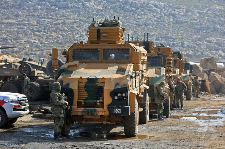 Turkey readies camps in Syria for civilians fleeing assault